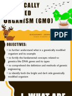 Genetically Modified Organism (GMO)