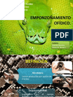 Emponzoñamiento Ofidico