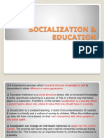 Chapter 4 (Latest) - Socialization School Culture