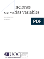 Funciones de Varias Variables