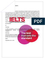 IELTS Listening Description: Paper Format