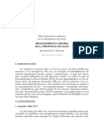 Procedimiento Laboral de Salta Comentado Walter Neil Bühler