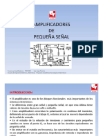 Clase 1 - Amplificadores en Pequeña Señal PDF