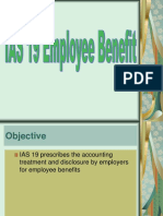 IAS 19 - Employee Benefit