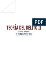 Teoría Del Delito Cuarta Semana