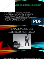 Penalidades Del Contrato de Obra