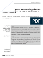 DSM 5 y Consumo de Sustancias