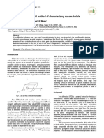 X-Ray Diffraction: A Powerful Method of Characterizing Nanomaterials