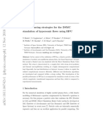 Load Balancing Strategies For The DSMC Simulation of Hypersonic Flows Using HPC