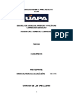 Tarea I Derecho Comparado