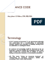 Insurance Code: P.D. 612 R.A. 10607 Atty. Jobert O. Rillera, CPA, REB, REA