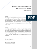 Institucionalización de La Narcocultura - Jorge Sánchez PDF