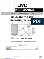 Manual Servicio JVC UX-G45B