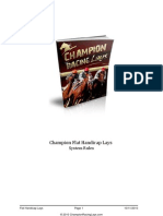 Champion Flat Handicap Lays System