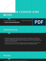 A Study On Cohesive Zone Model