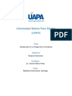 TERAPIA CONDUCTUAL Tarea 1