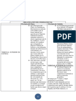 Organizacion Del Poder Judicial Trabajo Practico