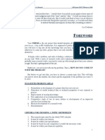 Thesis Manual PDF