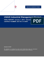 2017 - USAID - Industrial Management Project Macedonia PDF