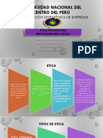 Etica Profesional y Responsabilidad Social para Exponer