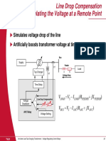 Line Drop Compensation Regulating The Voltage at A Remote Point