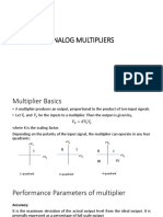 3.1 Analog Multipliers