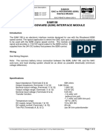 EAM108 GAC To WOODWARD (8290) Interface Module