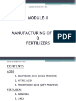 Module-Ii: Chemical Technology-V Sem