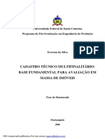 Tese CadastroMultifinalitario AvaliacaoEmMassa EvertonDaSilva PDF