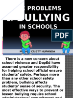 Bullying: The Problems OF in Schools