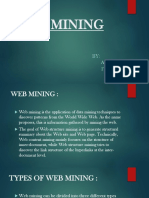 Web Mining: BY: Anitha K 17EUEE017