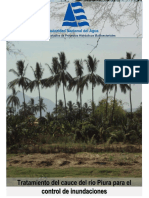 Tratamiento Rio Piura Por Inundaciones - Metodo Creager - Cepenepred PDF