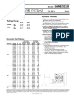 Kohler 60reozjb Spec Sheet