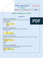 MTH603 - Midterm MCQS Solved With References by Moaaz PDF