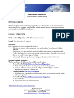 Sustainable Materials: NM-NUM.6-8.1 Number and Operations