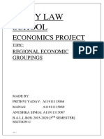 Amity Law School: Economics Project