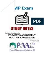 PMBOK Study Notes PDF