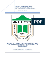 Roadway Condition Survey
