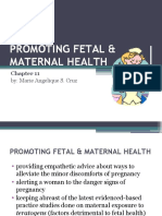 Promoting Fetal &amp Maternal Health