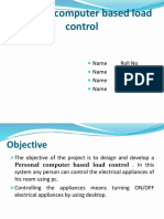 Personal Computer Load Control