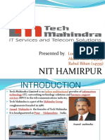 Tech Mahindra Case Study Iot Site