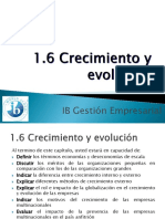 Crecimiento y Evolucion de Las Empresas