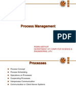 Process Management: Robin Mathur Department of Computer Science & Engineering, Lpu