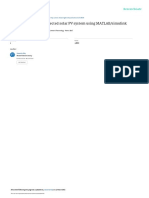 Design and Simulation of A PV System With Battery Storage Using Bidirectional DC DC Converter Using Matlab Simulink