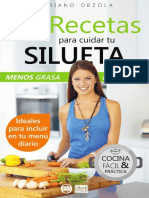 72 Recetas Saludables para Cuidar Tu Silueta - Por Mariano Orzola