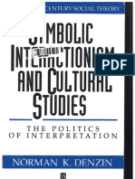 Norman Denzin Symbolic Interactionism and Cultural Studies PDF