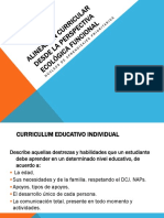 Alineación Curricular Desde La Perspectiva Ecológica Funcional