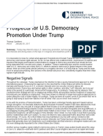 Democracy Promotion Under Trump