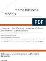 E-Commerce Business Models