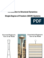 Structural Dynamics - SDOF - Pps